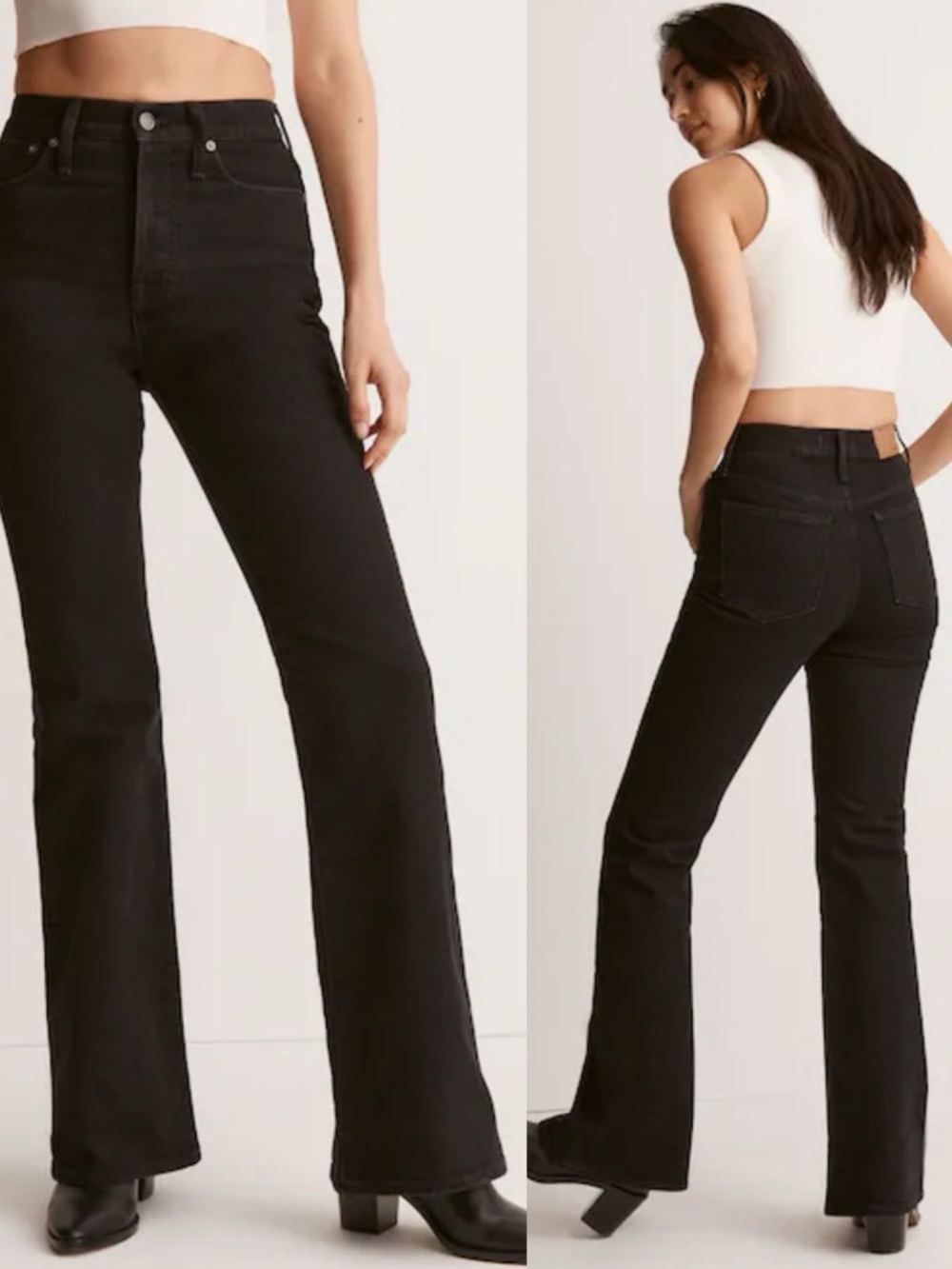 Madewell NWOT The Perfect Vintage Flare Jean in Sherborn Wash size 31